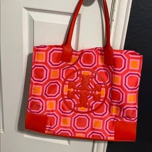 Tory Burch Ella Printed Tote EUC